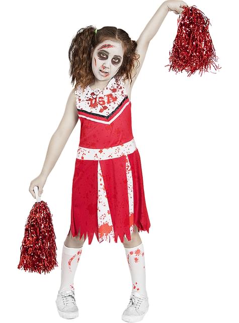 Disfraz de animadora zombie para niña - Funiglobal | Funidelia