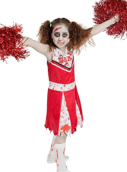 Disfraz de animadora zombie para niña - Funiglobal | Funidelia