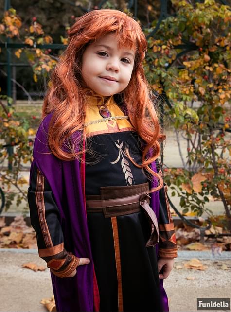 Disfraz de Anna Frozen para niña - Frozen 2 - Rubies UK | Funidelia