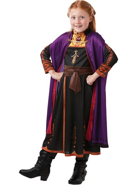 Disfraz de Anna Frozen para niña - Frozen 2 - Rubies UK | Funidelia