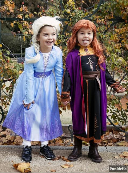 Disfraz de Anna Frozen para niña - Frozen 2 - Rubies UK | Funidelia