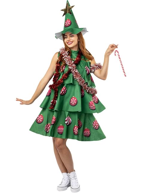 Disfraz de árbol de navidad para mujer - Funiglobal | Funidelia