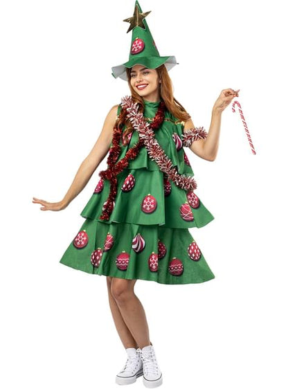 Disfraz de árbol de navidad para mujer - Funiglobal | Funidelia