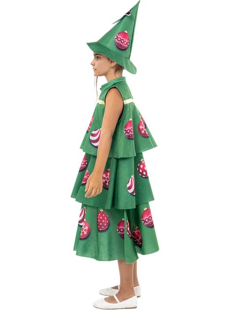 Disfraz de árbol de navidad para niña - Funiglobal | Funidelia