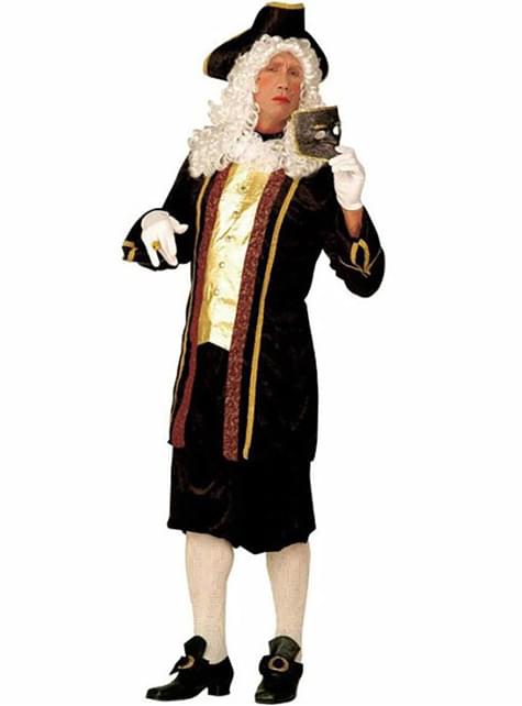 Disfraz de aristócrata veneciano para hombre