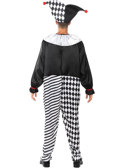 Disfraz de arlequín para hombre talla grande - Funiglobal | Funidelia