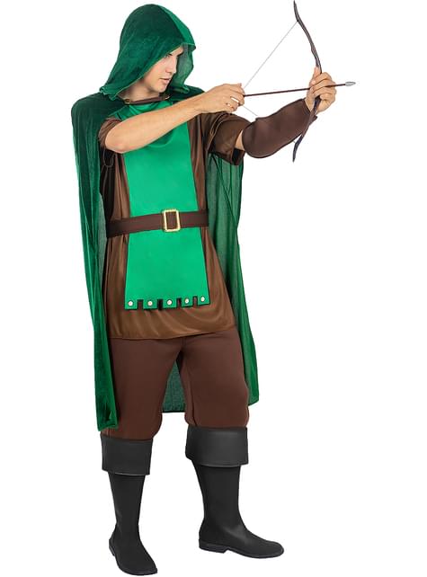Disfraz de arquero Robin para hombre - Funiglobal | Funidelia