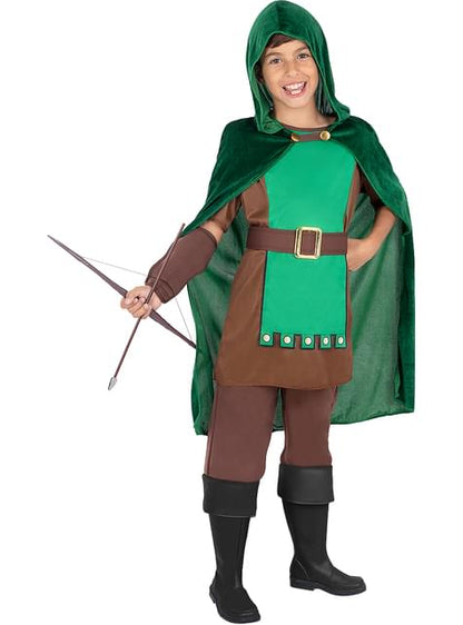 Disfraz de arquero Robin para niño - Funiglobal | Funidelia