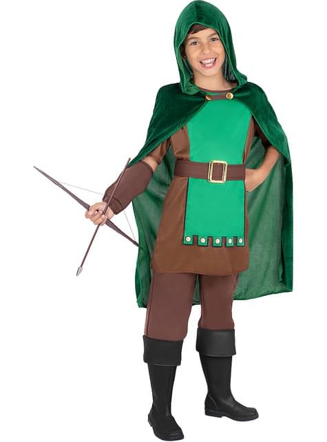 Disfraz de arquero Robin para niño - Funiglobal | Funidelia