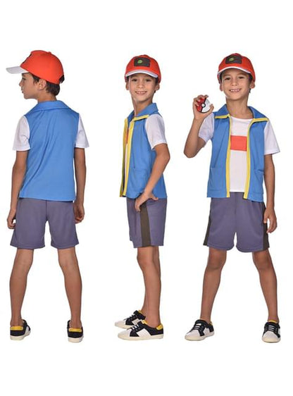Disfraz de Ash para niño - Pokémon