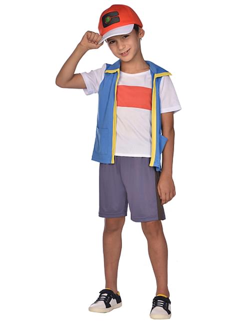 Disfraz de Ash para niño - Pokémon
