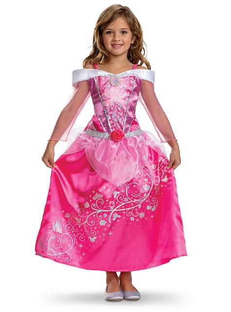 Disfraz de Aurora para niña - 100 Aniversario Disney