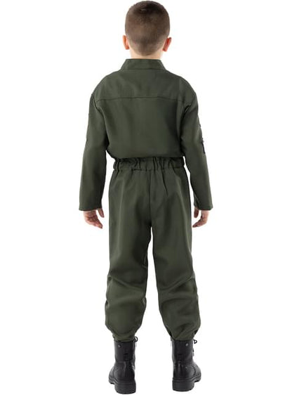 Disfraz de aviador de Top Gun para niño