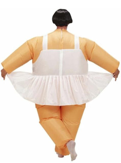 Disfraz de bailarina hinchable para hombre