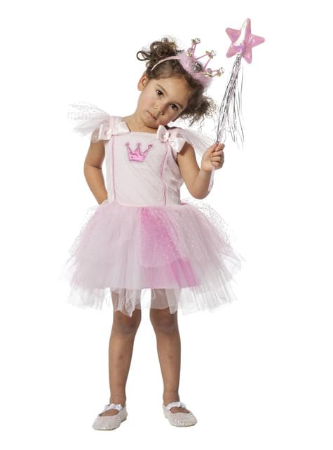 Disfraz de bailarina rosa para niña