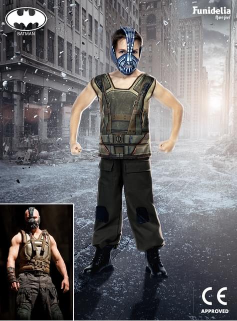Disfraz de Bane para niño - Batman - Funiglobal | Funidelia