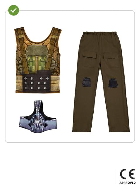 Disfraz de Bane para niño - Batman - Funiglobal | Funidelia