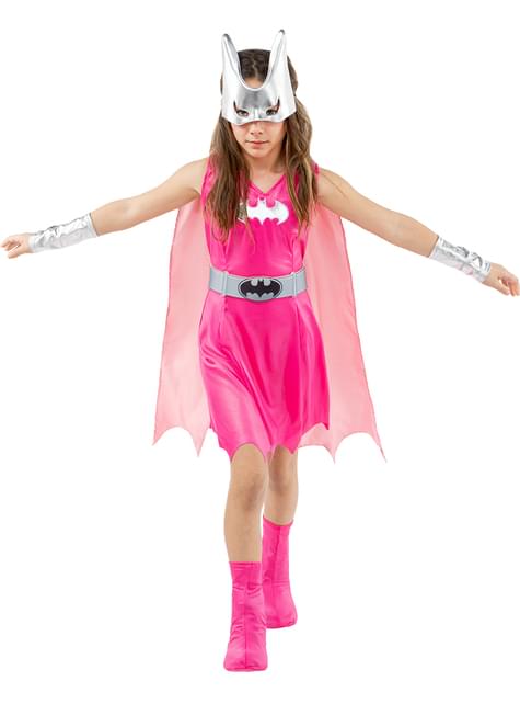 Disfraz de Batgirl rosa para niña - Funiglobal | Funidelia