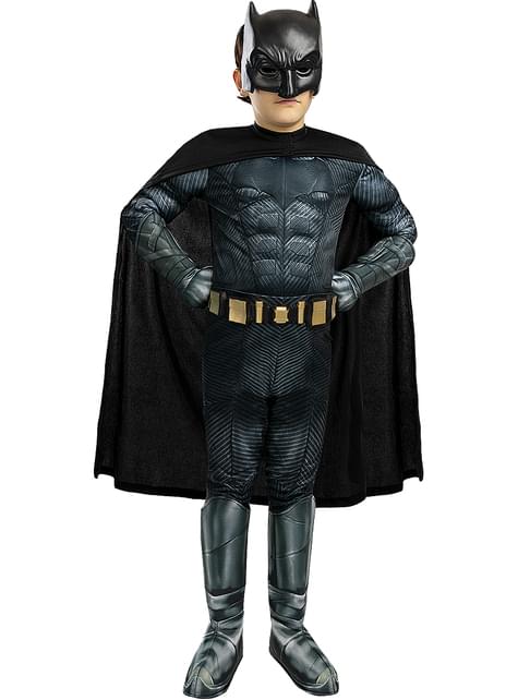 Disfraz de Batman deluxe para niño - La liga de la Justicia - Funiglobal | Funidelia