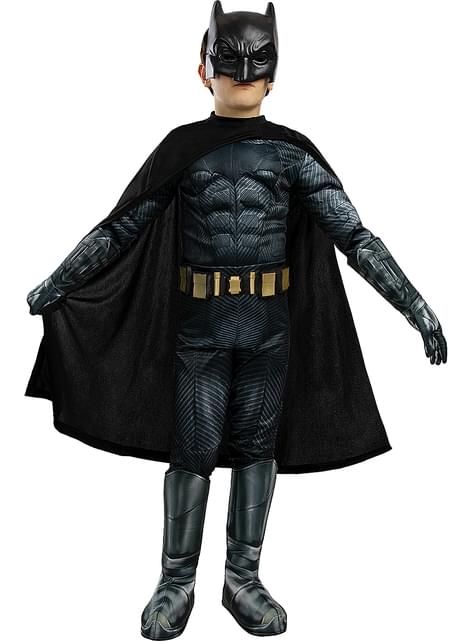 Disfraz de Batman deluxe para niño - La liga de la Justicia - Funiglobal | Funidelia