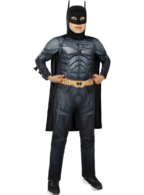 Disfraz de Batman TDK deluxe para niño - El Caballero Oscuro - Funiglobal | Funidelia
