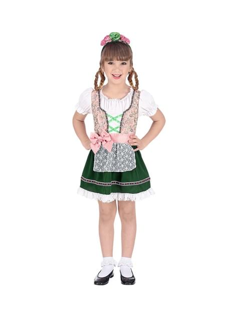 Disfraz de bávara Oktoberfest para niña - Widmann | Funidelia