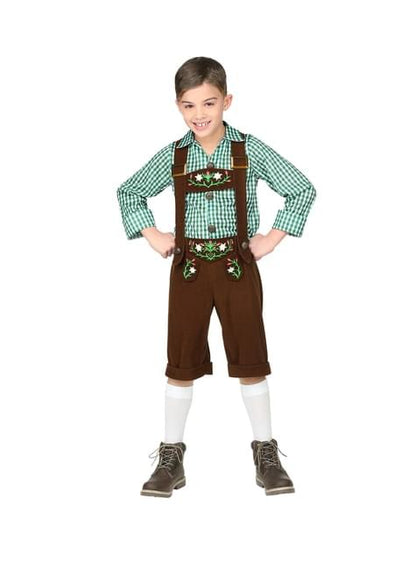 Disfraz de bávaro Oktoberfest para niño