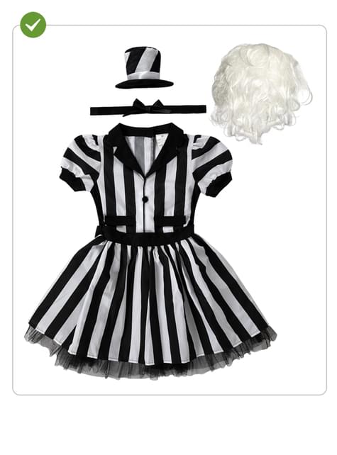 Disfraz de Beetlejuice para mujer - Funiglobal | Funidelia