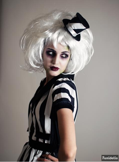Disfraz de Beetlejuice para mujer - Funiglobal | Funidelia