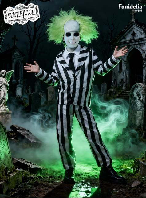 Disfraz de Beetlejuice para niño - Funiglobal | Funidelia