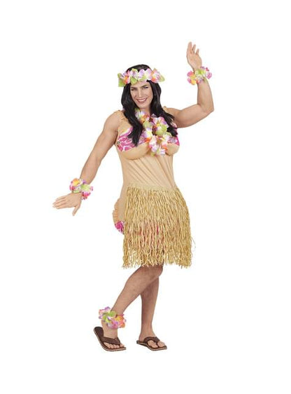 Disfraz de hawaiana para hombre