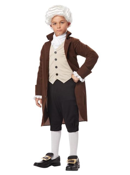 Disfraz de Benjamín Franklin para niño