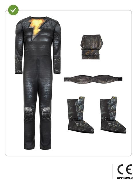 Disfraz de Black Adam para niño - Dc Comics - Funiglobal | Funidelia