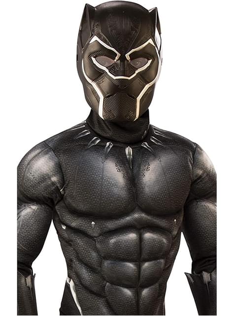 Disfraz de Black Panther deluxe para niño - Los Vengadores 4: Endgame - Rubies UK | Funidelia
