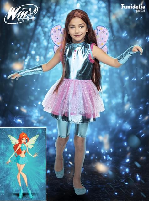 Disfraz de Bloom para niña- Winx club - Funiglobal | Funidelia