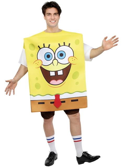 Disfraz de Bob Esponja para adulto - Funiglobal | Funidelia