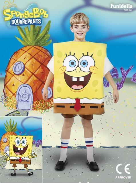 Disfraz de Bob Esponja para niños - Funiglobal | Funidelia