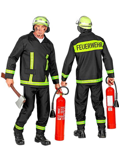 Disfraz de bombero para hombre - Widmann | Funidelia