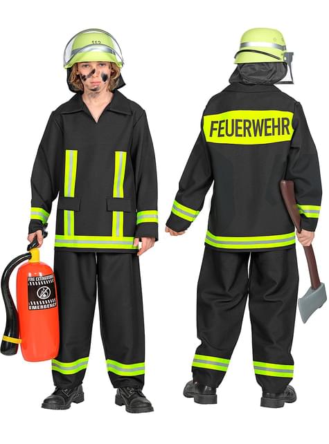 Disfraz de bombero para niño - Widmann | Funidelia