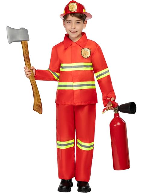 Disfraz de bombero para niños - Funiglobal | Funidelia