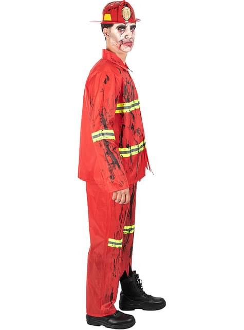 Disfraz de bombero zombie para hombre - Funiglobal | Funidelia