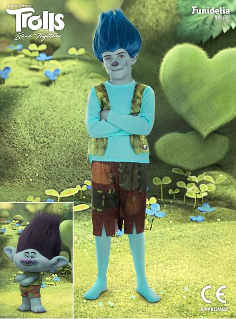 Disfraz de Branch para niño - Trolls 3 - Funiglobal | Funidelia