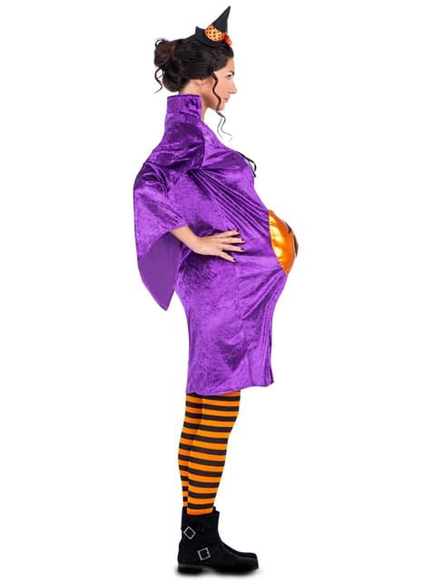 Disfraz de bruja calabaza para embarazada - My Other Me | Funidelia