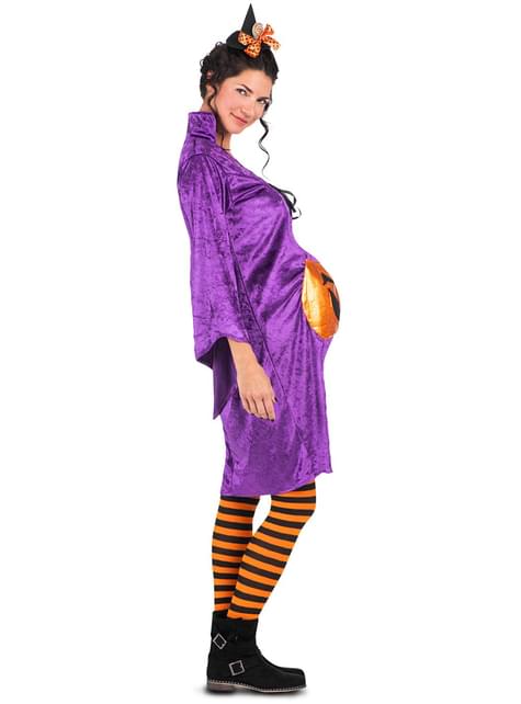 Disfraz de bruja calabaza para embarazada - My Other Me | Funidelia