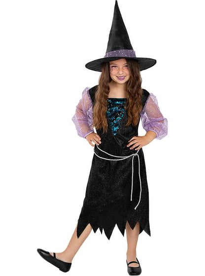Disfraz de bruja clásica para niña - Funiglobal | Funidelia