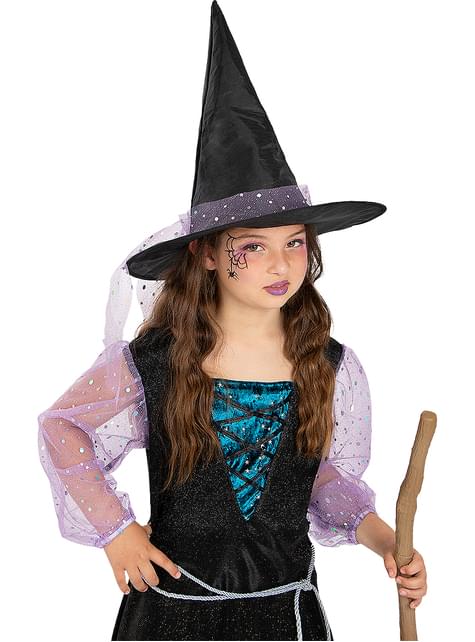 Disfraz de bruja clásica para niña - Funiglobal | Funidelia