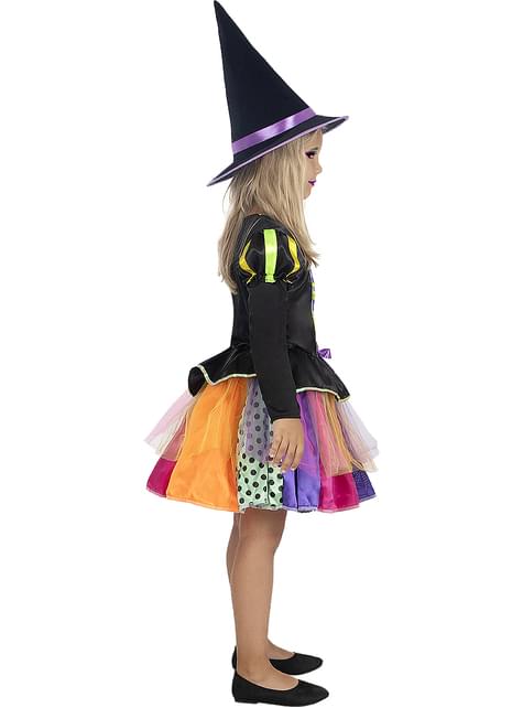 Disfraz de bruja mágica para niña - Funiglobal | Funidelia