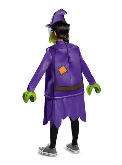 Disfraz de bruja malévola Lego para niña