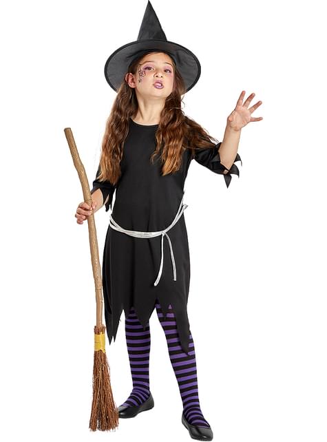 Disfraz de bruja para niña - Funiglobal | Funidelia