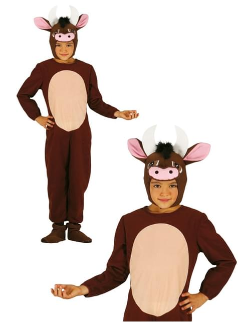 Disfraz de buey tierno para niño